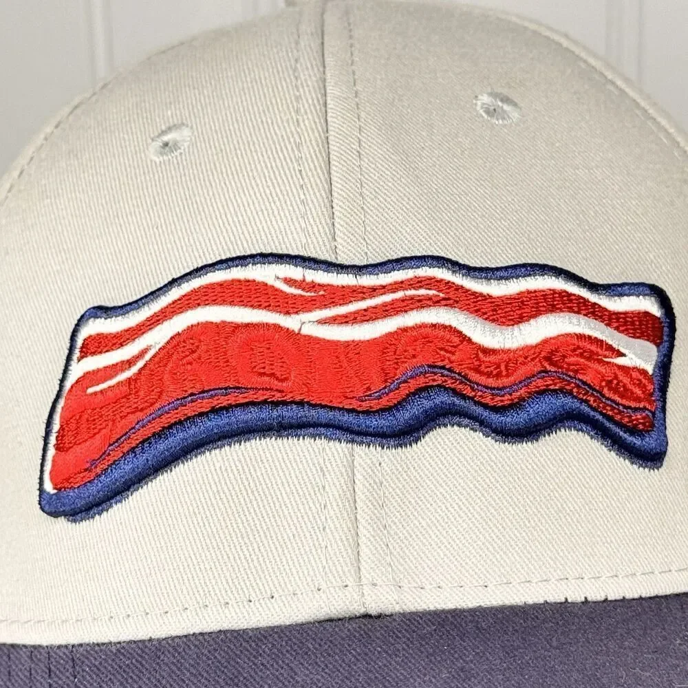 Lehigh Valley IronPigs OS Hat Cap Adjustable Gray Blue Minor League Baseball